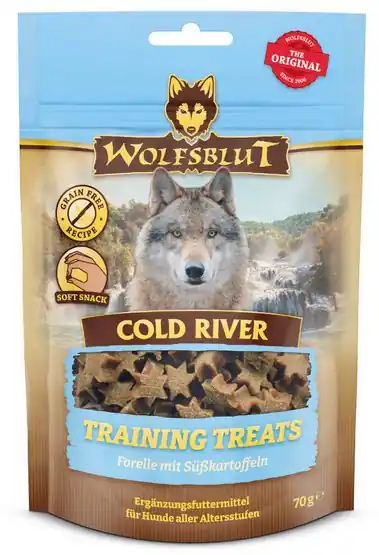 Wolfsblut Dog Training Treats Cold River 70g Hit sprzedaży