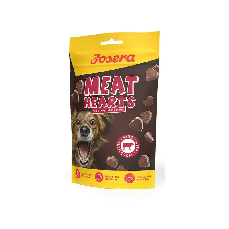 Josera Meat Hearts Przysmak 90% mięsa dla psa 70g Wysoka jakość