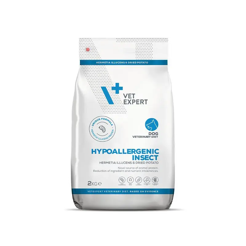 Super okazja Vet Expert 4T Veterinary Diet Dog Hypoallergenic insect z larwami Hermetia Illucens