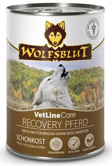 Wolfsblut Dog VetLine Care Recovery Horse konina puszka dla psa 395g Tani