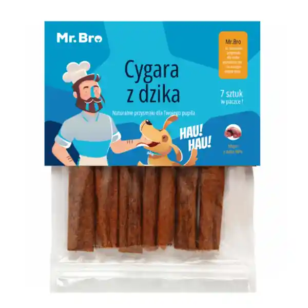Mr.Bro Cygara Z Dzika Przysmak Dla Psa 175g Kup online