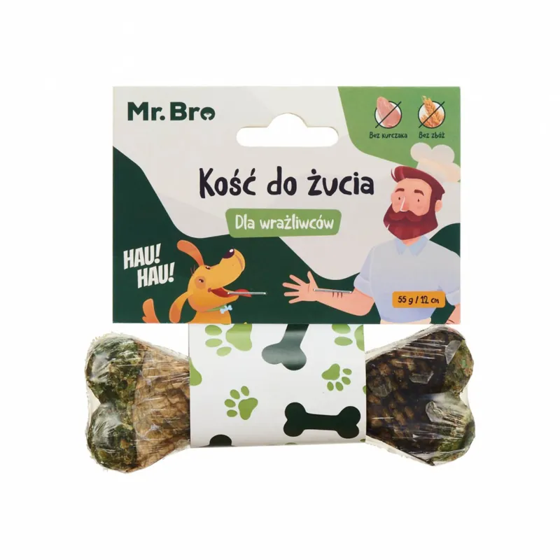 Mr. Bro Kość do żucia dla wrażliwców 12cm Zniżka