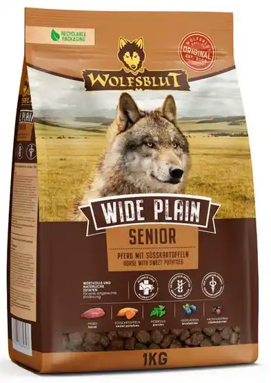 Wolfsblut Dog Wide Plain Senior konina i bataty 1kg Zamów teraz