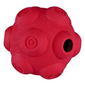 Nie przegap Trixie Snack Ball Natural Rubber Zabawka piłka snacky dla psa
